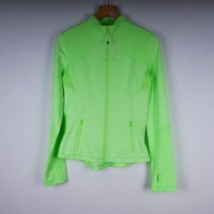 LULULEMON Neon Green Forme Jacket